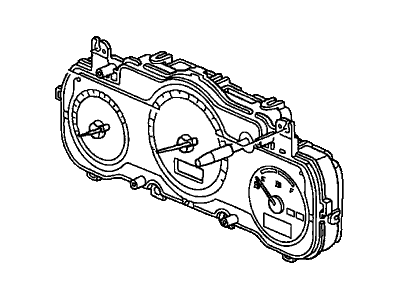 Honda Fit Instrument Cluster - 78120-SLN-A12