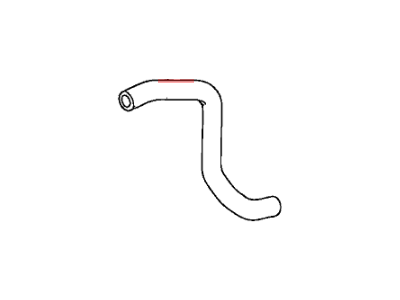 Honda 19502-RME-A00 Hose, Water (Lower)