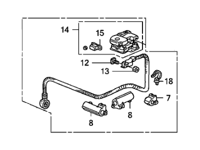 Honda 32410-SLN-900 Cable Assembly, Starter