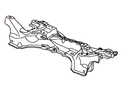 Honda 50200-SLN-A80 Sub-Frame, Front Suspension