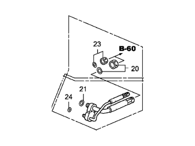 Honda 80212-SAA-G01 Pipe Sub-Assy.