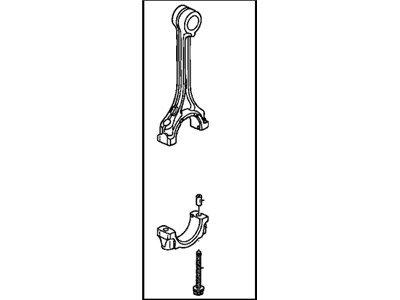 Honda 13210-PWC-000 Rod, Connecting