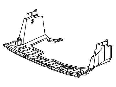 Honda 74111-SLN-A00 Shield, FR. Splash