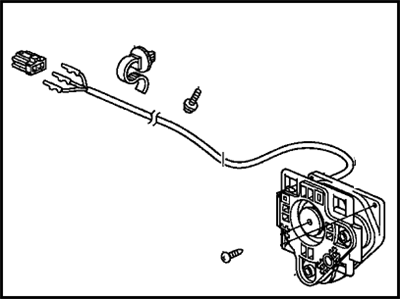 Honda 76210-SLN-A01 Actuator Set, Passenger Side