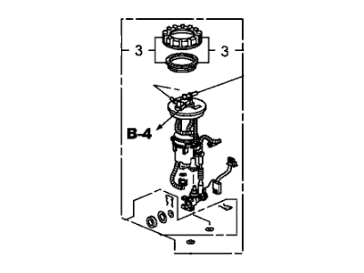 Honda 17048-SLN-A01 Filter Set, Fuel