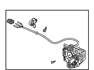 Honda 76260-SLN-A01 Actuator Set, Driver Side