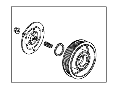 Honda 38900-RLC-024 Clutch Set