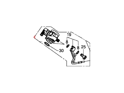 Honda 16790-5A2-A01 Pump Assembly, Fuel H