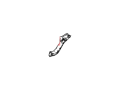 Honda 04684-T3L-A00ZZ Member Set, L. FR. Wheelhouse (Upper) (FR)