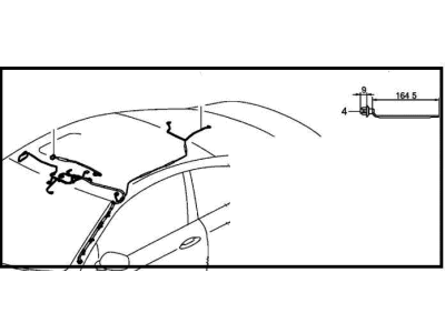 Honda 32155-T3L-A40 Wire Harness, Sunroof