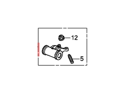 Honda CR-V Rocker Arm - 14620-5A2-A00