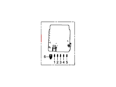 Honda 38256-T2F-A11 Cover,Relay Box