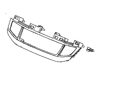 Honda 79631-T2F-A41ZA Center Panel*NH869L*