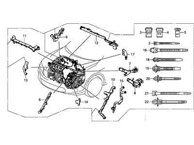 Honda 32110-5G1-L50