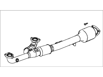 2015 Honda Accord Catalytic Converter - 18150-5G2-A51