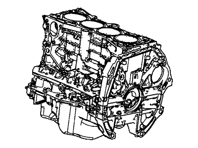 2017 Honda Accord Engine Block - 10002-5A2-A10