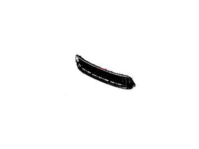 Honda 71103-T3L-A01 Grille, Front Bumper (Lower)