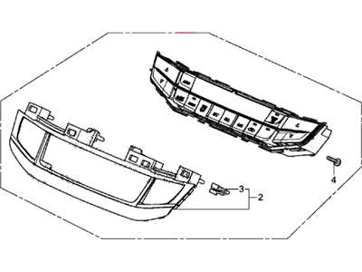 Honda Accord A/C Switch - 79600-T2F-A71ZA