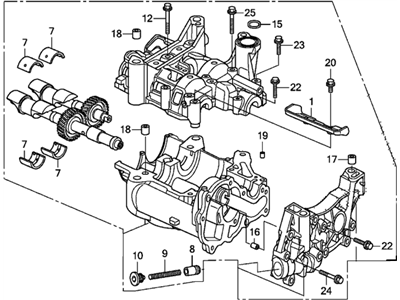 Honda 15100-5A2-A03 Pump Assembly, Oil