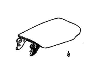 Honda 83450-TVA-A01ZD Armrest Assembly, Console (Grayge) (Leather)