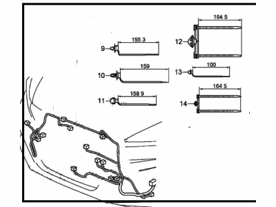 Honda 32130-TVC-A01 HARN, FR- END