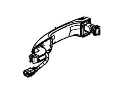 Honda 72181-TVA-A91ZQ HANDLE, L- *NH877P*
