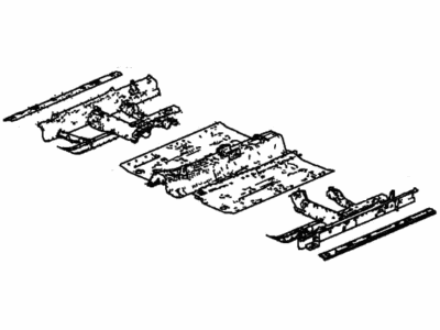 Honda Accord Floor Pan - 65100-TVA-319ZZ