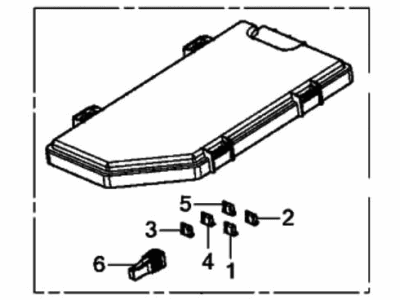 Honda 38256-TVA-A02 COVER, RELAY BOX