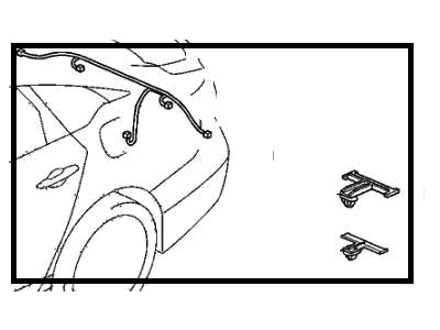 Honda 32164-TVA-A10 SUB-WIRE, RR- BUMPER