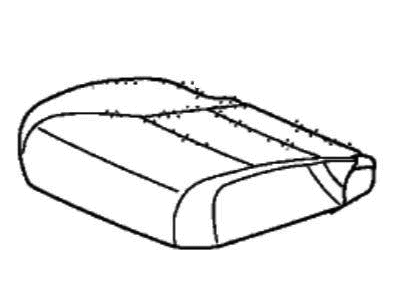 Honda 81131-TG7-A52ZE Cover, Right Front Seat Cushion Trim (Type Z) (Leather)