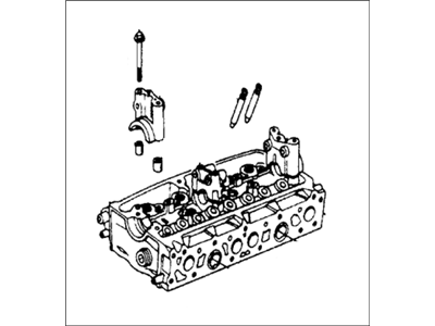 1977 Honda Accord Cylinder Head - 12100-657-355