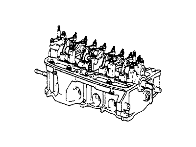 Honda 10003-671-670 General Assembly, Cylinder Head