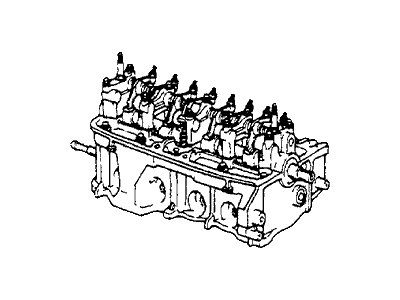 1978 Honda Accord Cylinder Head - 10003-671-670