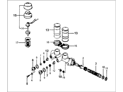 Honda 46100-659-013