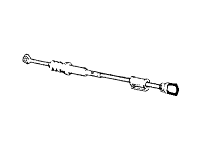 1977 Honda Accord Shift Cable - 54315-671-985