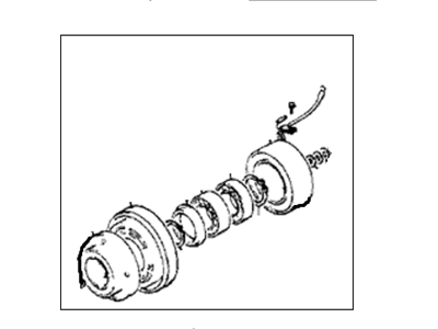 1976 Honda Accord A/C Clutch - N047300-2140