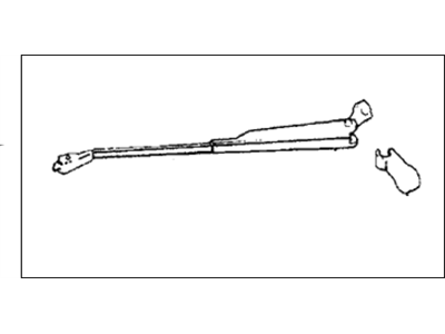 1980 Honda Accord Wiper Arm - 38460-671-675