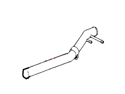 Honda 19505-673-000 Pipe, Connecting