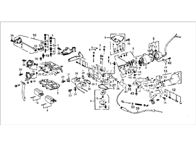 Honda 16100-671-782 Carburetor Assembly