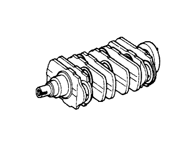 1976 Honda Accord Crankshaft - 13310-671-000