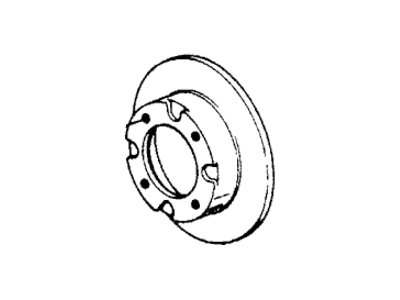 1979 Honda Accord Brake Disc - 45251-671-671