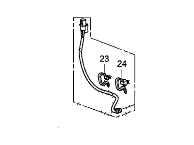 Honda 37873-RN0-A00 Sub-Wire, Tw Sensor