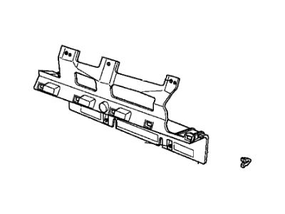 Honda 77330-SZA-A00ZA Tray Assy., Passenger *B168L* (SKYLINE BLUE)