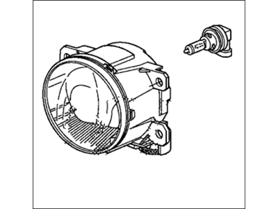 Honda 33900-STK-A11 Foglight Assembly, Front