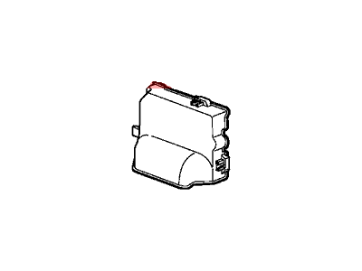 Honda 37823-RYE-A01 Cover, Engine Control Module