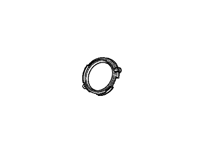 Honda 77552-SZA-A01ZA Ring, Trim *NH526L* (GQ SATIN SILVER)