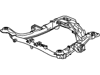 Honda 50200-SZA-A02 Sub-Frame, Front Suspension