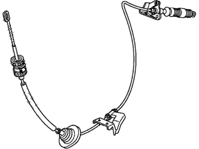 Honda 54315-SZA-A81 Wire, Control