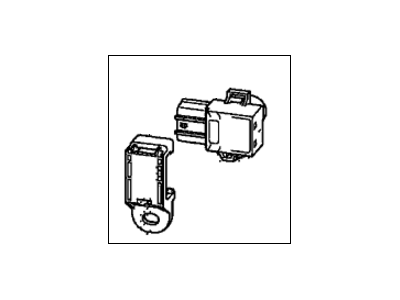 Honda 39680-TK8-A11ZC Sensor Assembly, Parking (Silver Metallic)