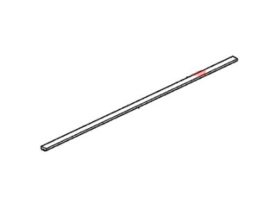 Honda 74316-SZA-A91 Molding B,L Roof